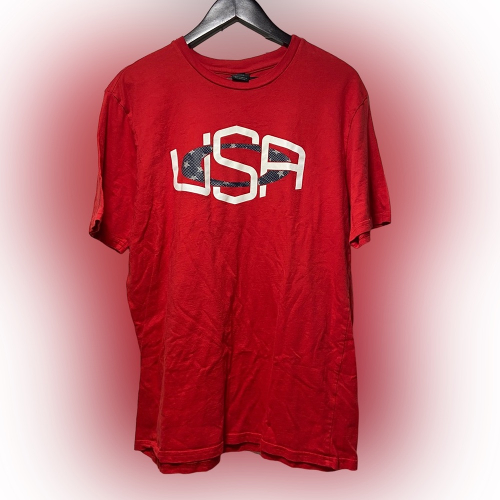 Vintage Oakley T-Shirt Size XL Center Logo TEAM USA 90s Y2K Olympics Rare